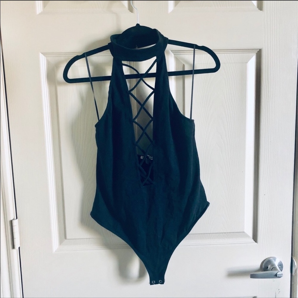 Express Criss Cross Bodysuit